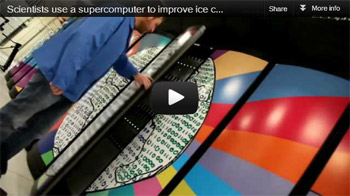 Exploring the Science of Ice Cream with a Supercomputer